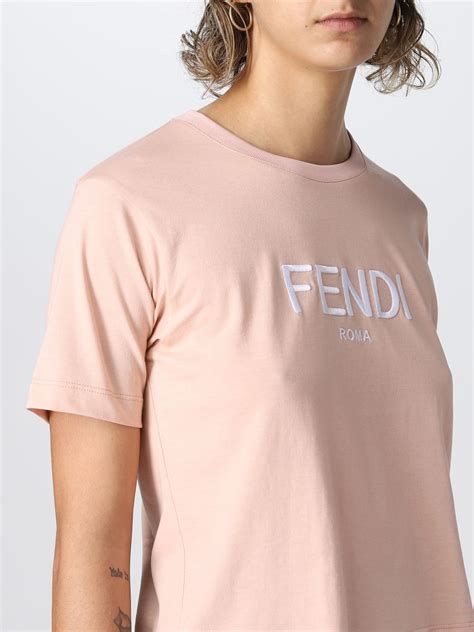 pink fendi shirt|fendi t shirt original.